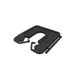 Uitvulplaatje 3mm Zwart [130st.]